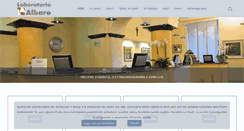 Desktop Screenshot of laboratorioalbaro.it